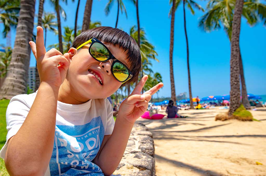 28mmで撮った子供の旅行写真